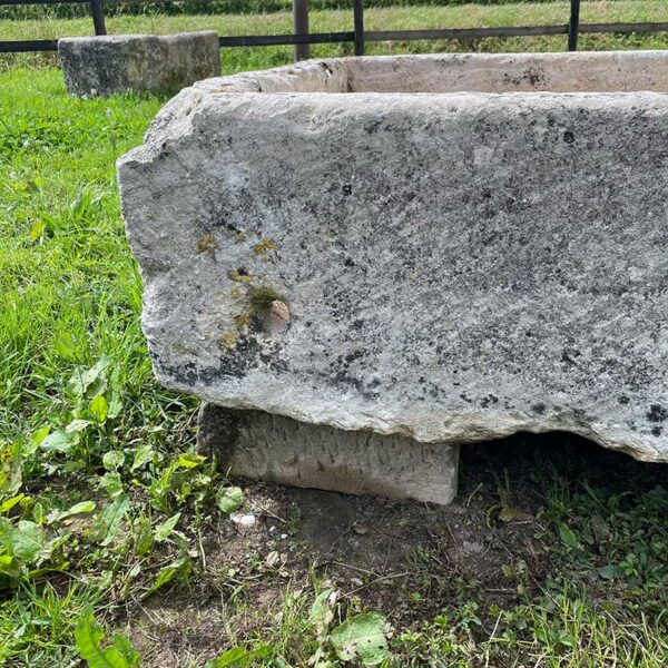 stone trough drain hole