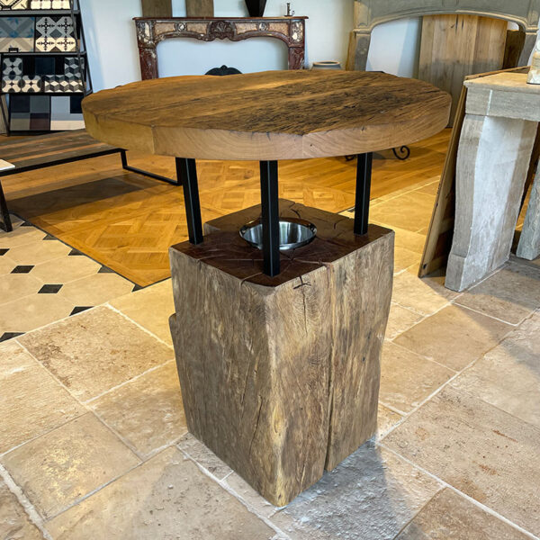 antique oak high table