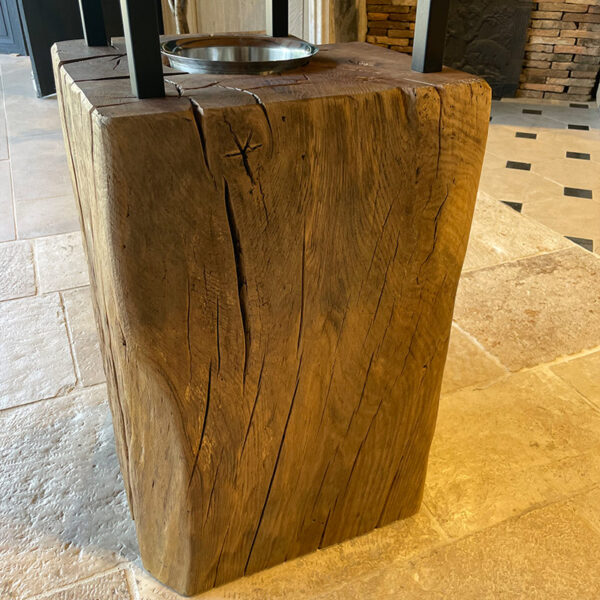 oak beam bar table