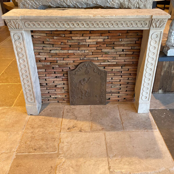 typical louis XVI fireplace