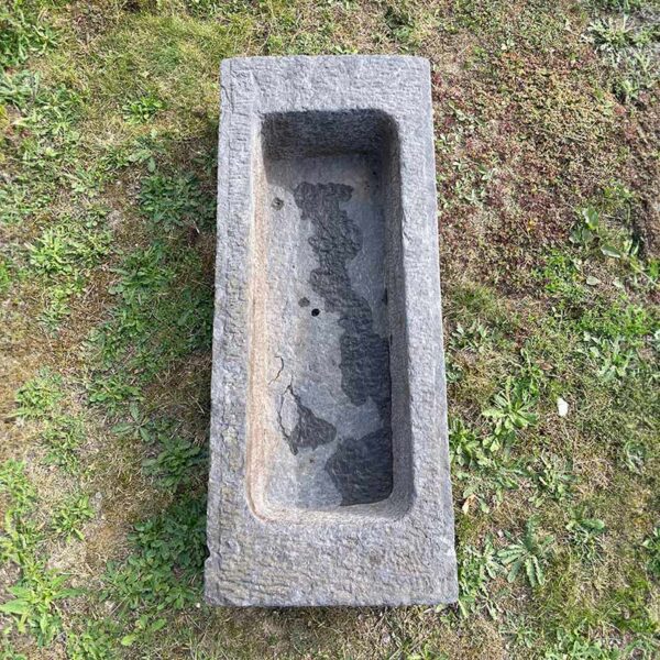 antique slate trough
