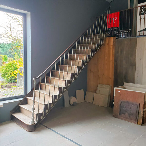 antique wooden staircase