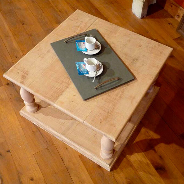 classic style coffee table in oak