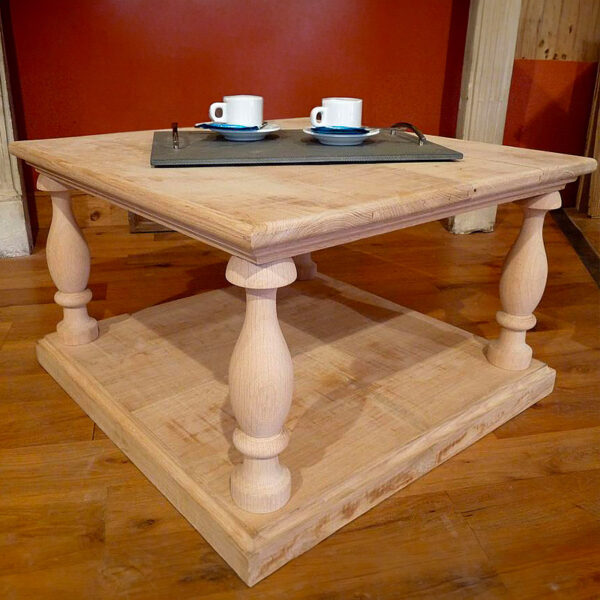 coffee table in wood