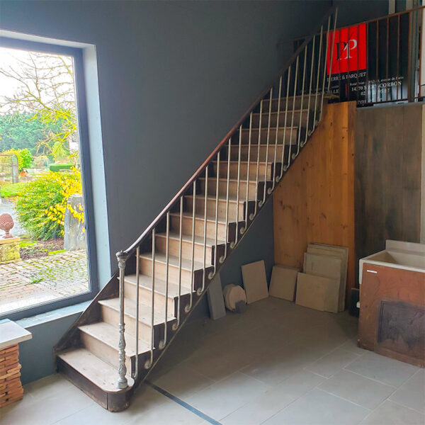 staircase in traditional house