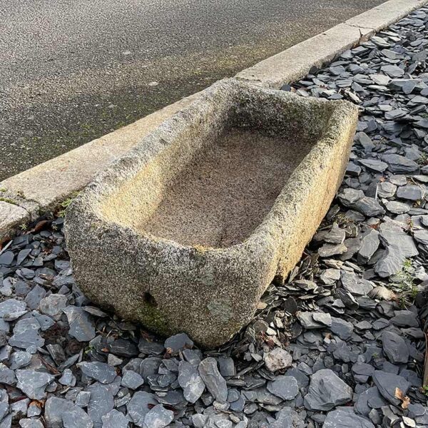Beautiful rustic granite trough