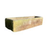 large antique granite trough