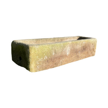 large antique granite trough