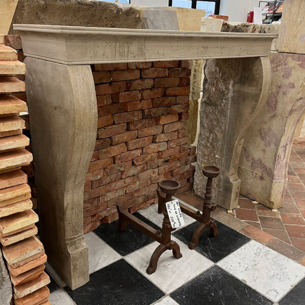 antique country style fireplace