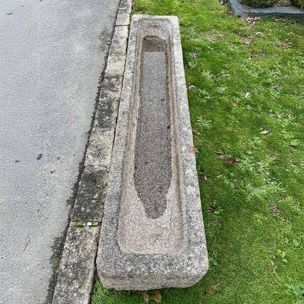 antique trough with impressive length