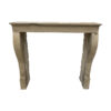 country style stone fireplace