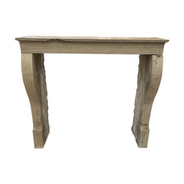 country style stone fireplace