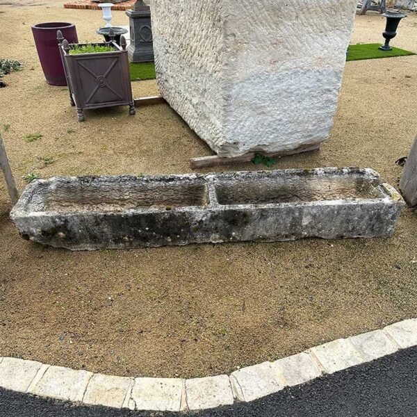 double trough in limestone