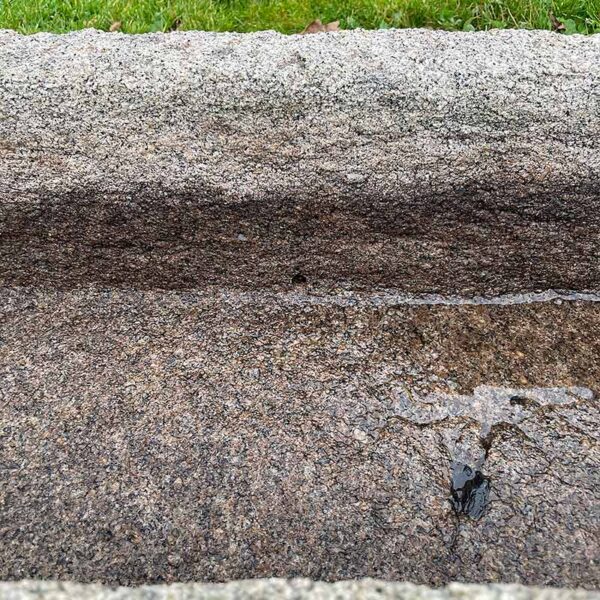 drainage hole rectangular granite trough