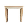 french antique fireplace Sarthois style