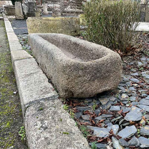 granite trough for flower box