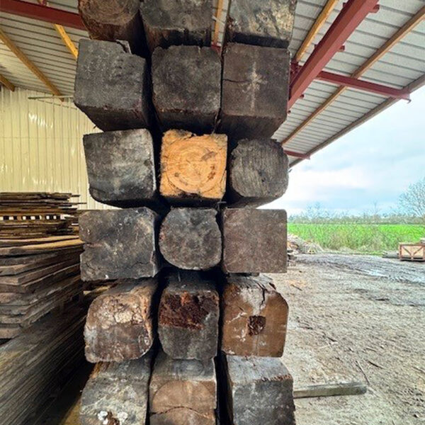 large pine wood beam