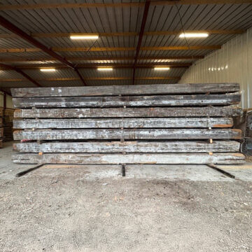 reclaimed pine beams