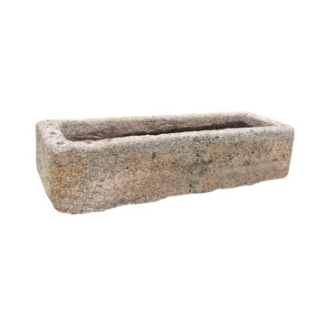 rectangular granite trough