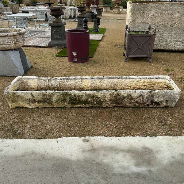 trough in natural stone great length