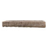very long reclaimed granite trough