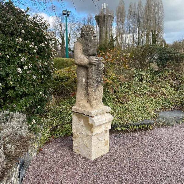 Large granite garden statue