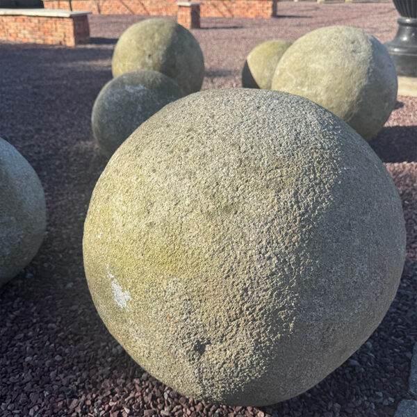 decorative sphere granite stone