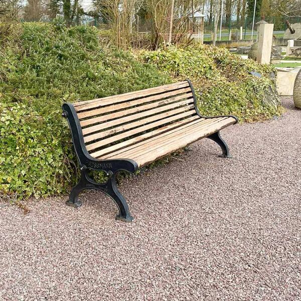 haussmann style bench