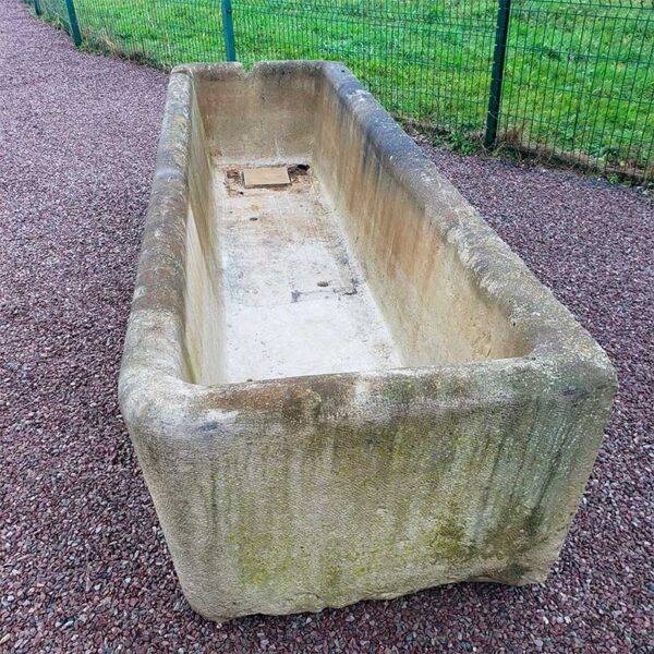 large burgundy stone basin