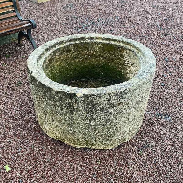 reclaimed round trough