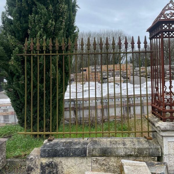 antique wrought iron railings