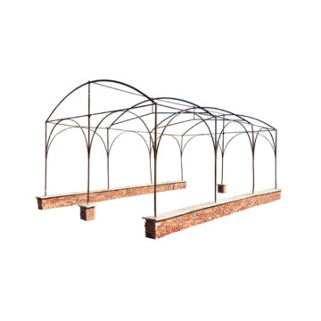 antique wrought iron gazebo