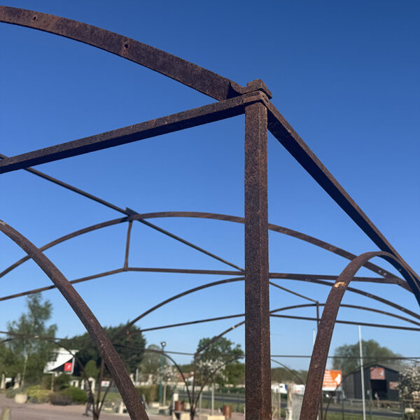 wrought iron joint gazebo